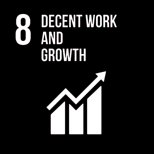 8. Decent work and growth