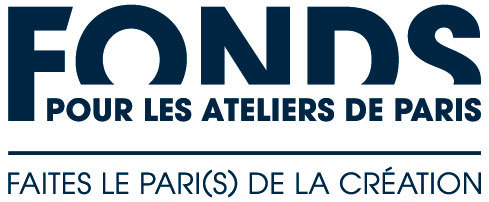 logo : FONDS POUR LES ATELIERS DE PARIS , FAITES LE PARIS DE LA CREATION