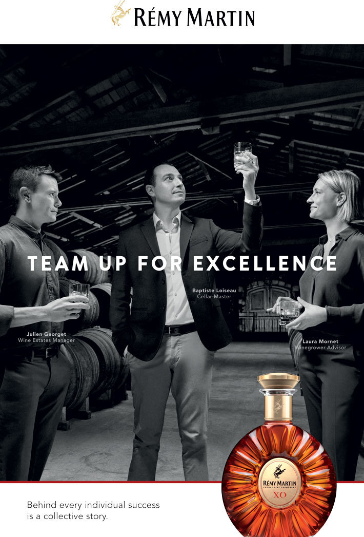 Image remy martin illustrant la couverture de Team up for excellence