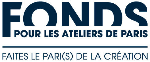 LOGO FONDS POUR LES ATELIERS DE PARIS  FAITES LE PARIS DE LA CRÉATION 